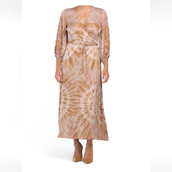 Young Fabulous & Broke Dresses & Skirts - Belle midi wrap dress